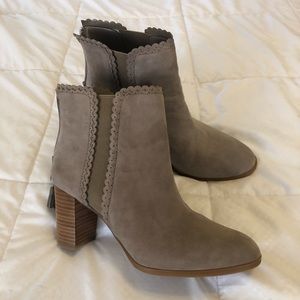 Adorable Suede Alex Marie Booties